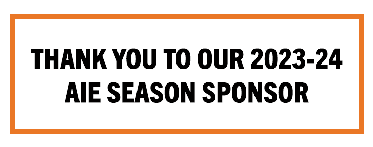2023-24 AIE season sponsor thank you